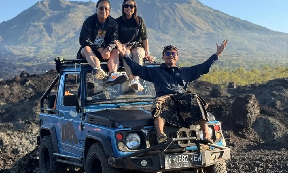 Bali transportation service with Bali jeep sunrise tour
